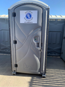 Gray Pacific Sanitation Porta Potty
